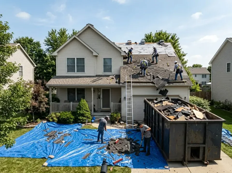 roof-replacement-debris-remova-004 — frequently asked questions, Cheapest Dumpster Rentals in San Leandro, CA